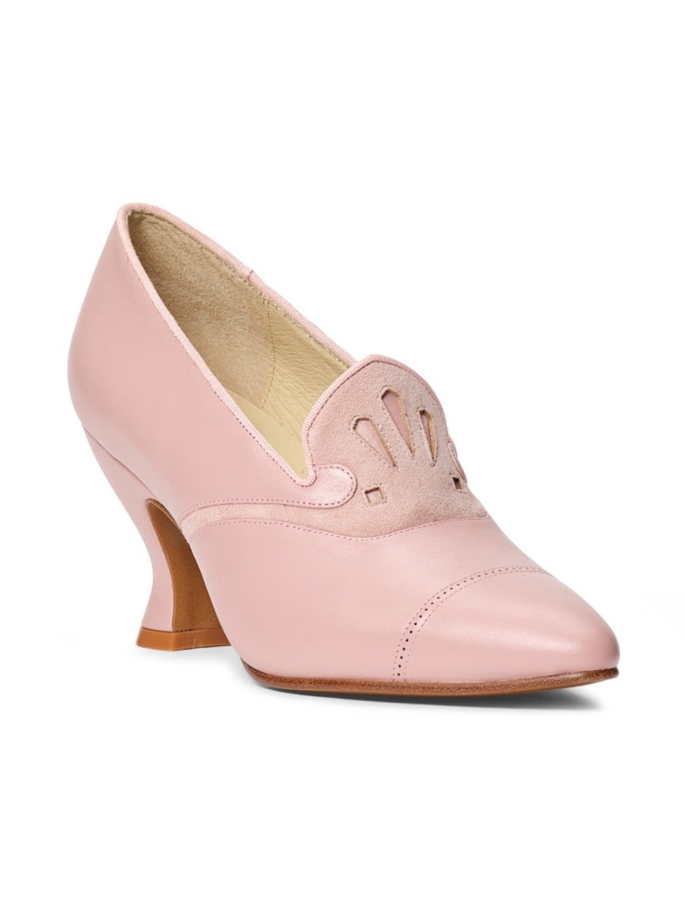 American Dutchess Elsie Edwardian Pumps (Pink) NWT